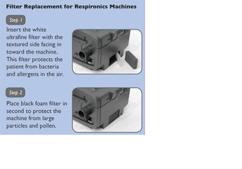 Philips Ultra-Fine Filters For PR System One/M Series (White) CPAPs, 6/pk