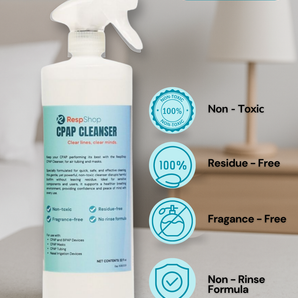 CPAP Mask & Tubing Cleanser & Deodorant | Powerful, Safe, and Non-Toxic (32oz)