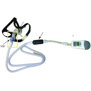 Breas Heat and Moisture Exchanger (HME) for Z1/Z2 Travel CPAP