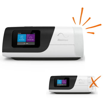 AirSense 11 with and without side cover