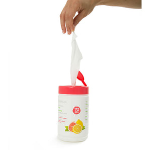 Purdoux Grapefruit & Lemon CPAP Mask Wipes