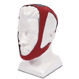 Vyaire PureSom Ruby Adjustable Breathe-O-Prene CPAP Chin Strap