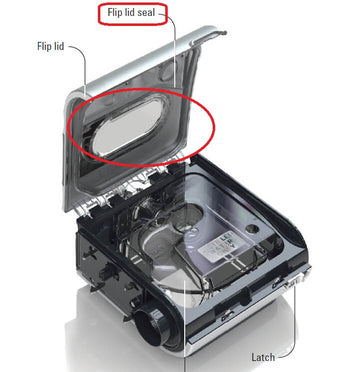 ResMed H5i CPAP Humidifier Flip Lid Seal