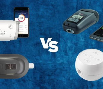 AirMini, Z2, Transcend 3 miniCPAP Auto, and Transcend Micro Comparison
