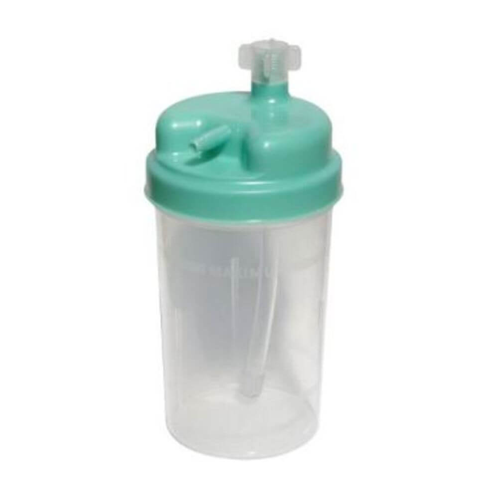 Humidification Rectangular Bottle O2 Port Sunset Healthcare | Durable Humidifier | Sunset Healthcare | RespShop