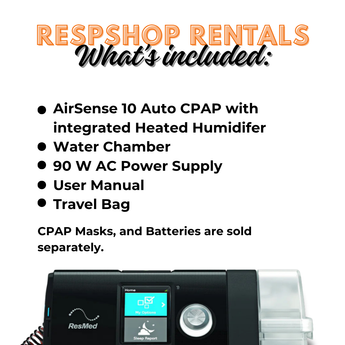 Rental | ResMed | AirSense 10 Auto CPAP Machine