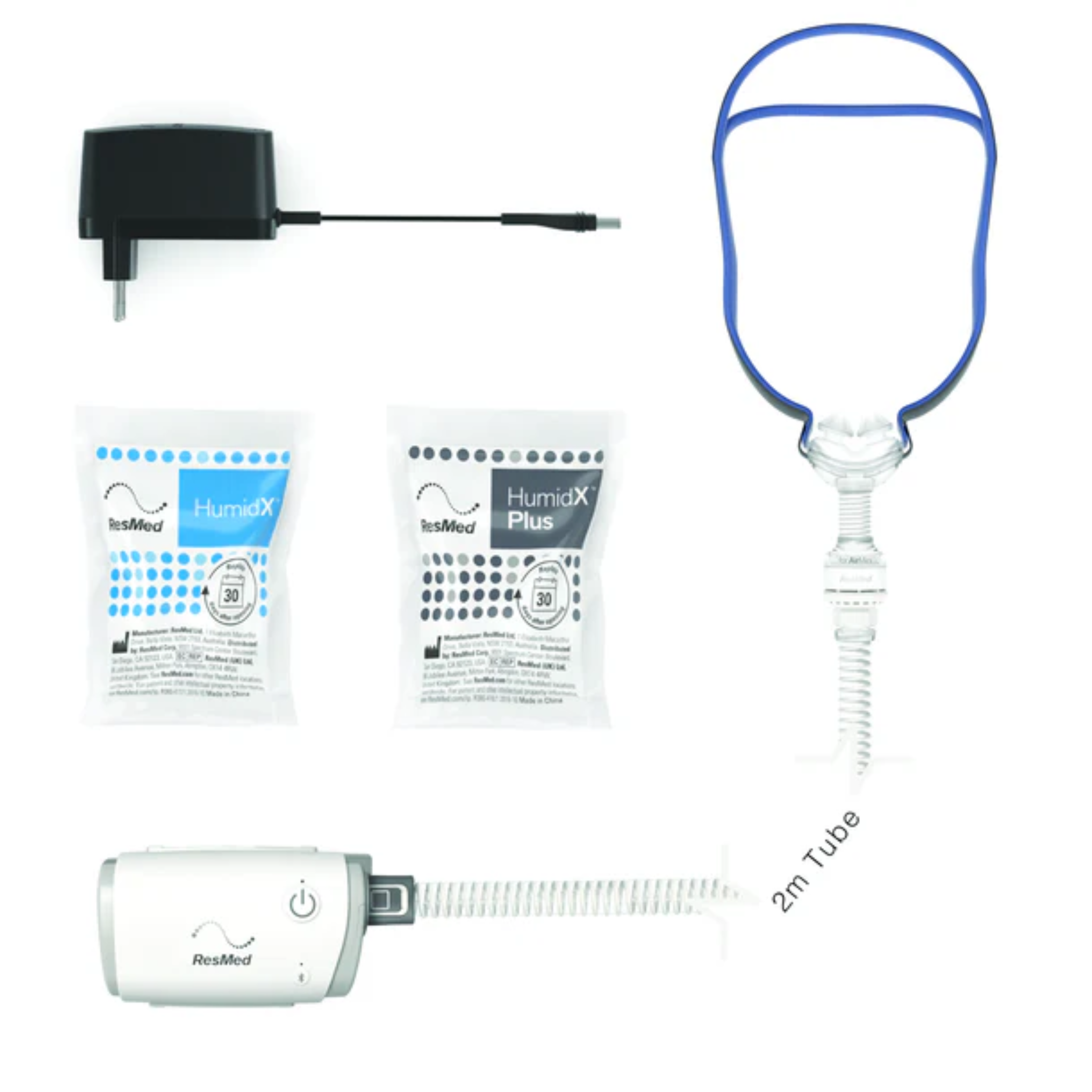 AirMini with ResMed P10 Nasal Pillow Mask
