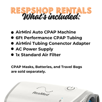Rental | ResMed | AirMini Auto Travel CPAP Machine