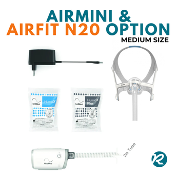 ResMed AirMini Travel CPAP Machine, 10.6oz Only