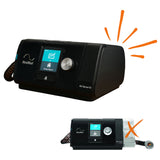 AirSense 10 with and without side cover