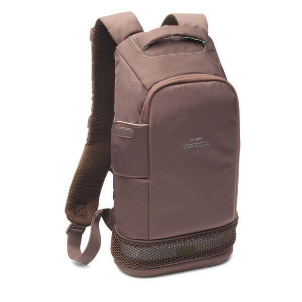 helios mini backpack SimplyGo Mini Oxygen Concentrator Backpack (Brown) | Philips