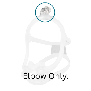 Removable AirFit Elbow, Swivel & Ring For ResMed P30i/N30i/F30i/X30i CPAP Masks & Philips Dreamwear Masks