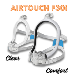 ResMed | AirTouch F30i Clear/Comfort Full Face CPAP Mask