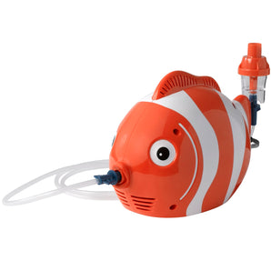 Drive Medical Fish Pediatric Compressor Nebulizer with Disposable and Reusable Nebulizers-OPEN BOX