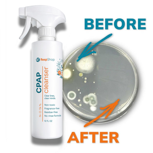 CPAP Mask & Tubing Cleanser & Deodorant | 100x More Powerful Than Bleach | Safe on Skin / New Formula(12oz)
