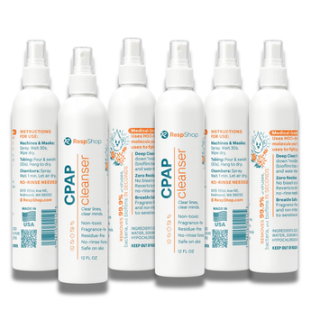 CPAP Mask & Tubing Cleanser & Deodorant | 100x More Powerful Than Bleach | Safe on Skin / New Formula(12oz)