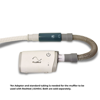 CPAP Muffler | Reduce Noise Level by 3-9 dB | Ideal For Travel CPAPs
