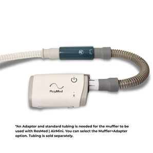 CPAP Muffler | Reduce Noise Level by 3-9 dB | Ideal For Travel CPAPs