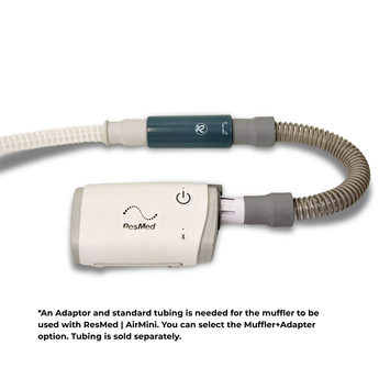 CPAP Muffler | Reduce Noise Level by 3-9 dB | Ideal For Travel CPAPs
