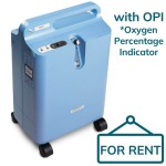 Philips Everflo Oxygen Concentrator with Oxygen Percentage Indicator Rental