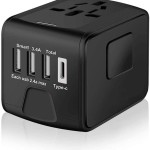 Universal Travel Adapter Plug - All-In-One