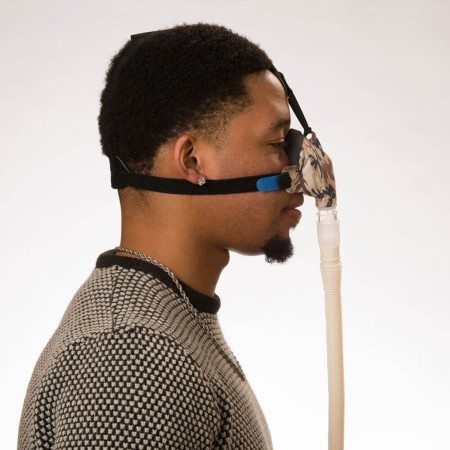 Circadiance SleepWeaver Advance Soft Cloth Nasal CPAP Mask