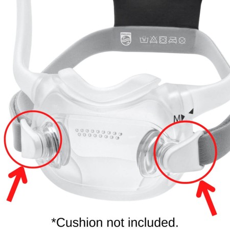 Magnetic Clips for Philips DreamWear Full Face CPAP Mask